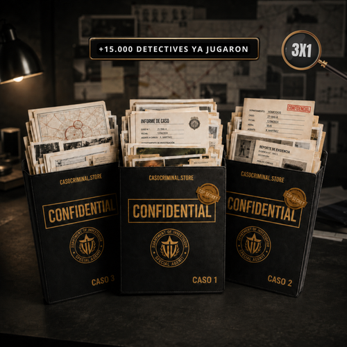 3 CASOS CRIMINALES PARA RESOLVER EN CASA | PACK 3X1 🔍