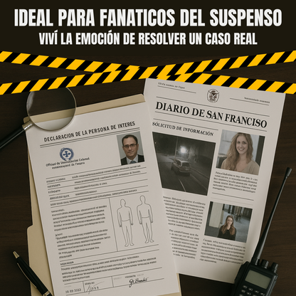 JUEGO DE INVESTIGACIÓN | EL CASO MONROE